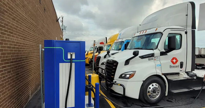 Location Brossard Infrastructure de recharge
