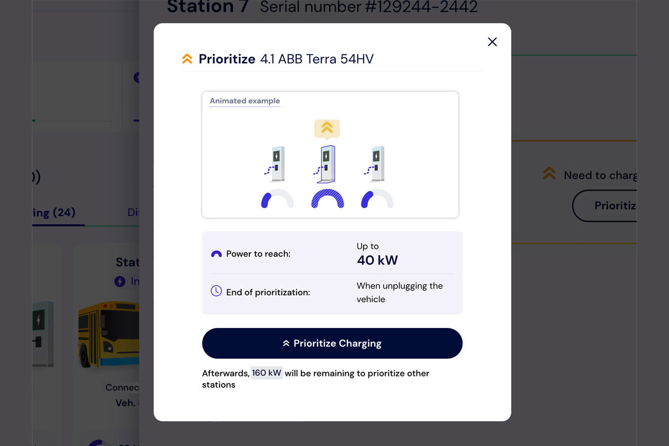 Charging prioritization boost Cleo