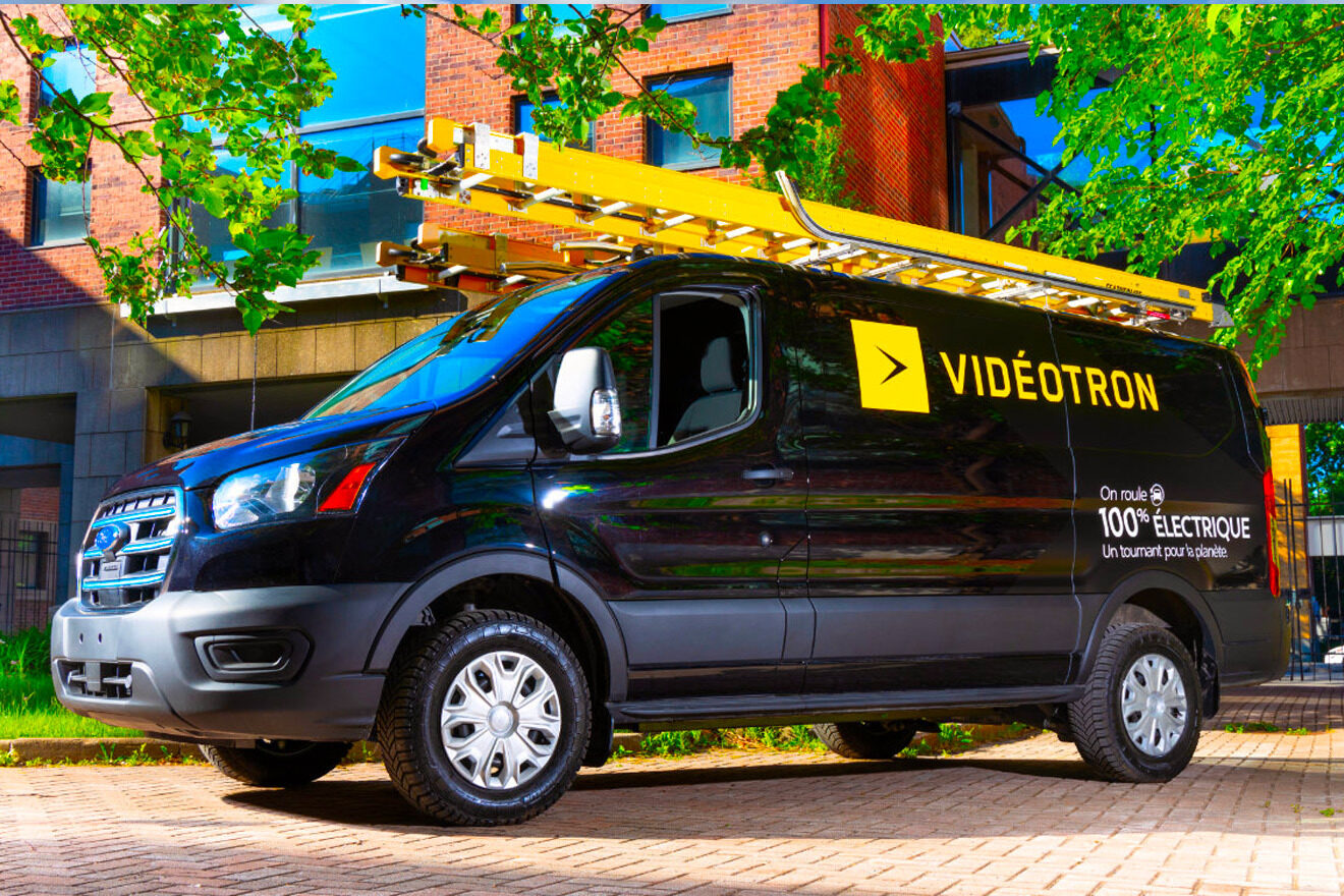 Services company fleet Videotron Polara