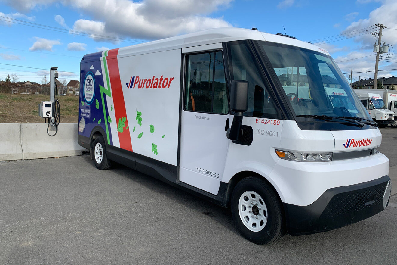 Last mile delivery purolator Polara