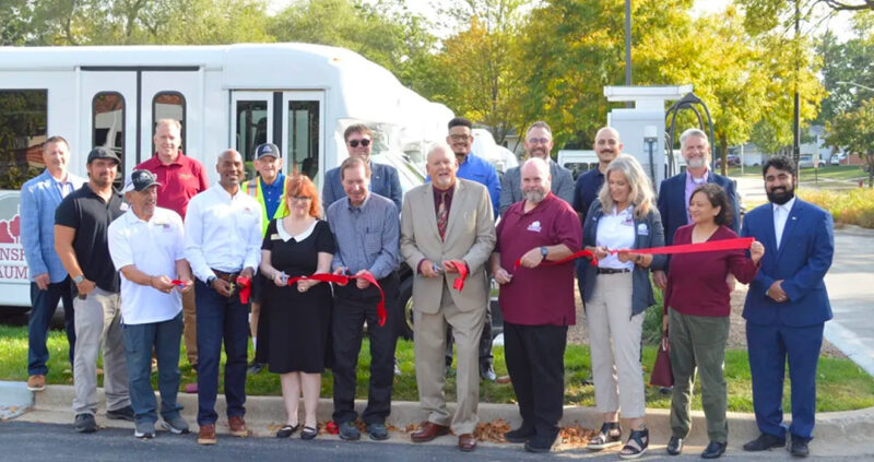 Schaumburg paratransit ev fleet
