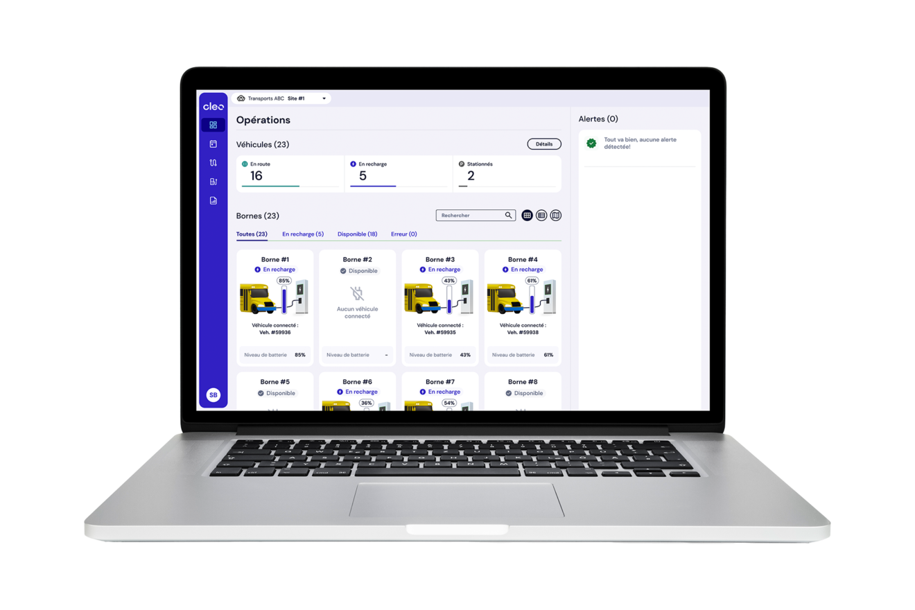 Plateforme cleo laptop
